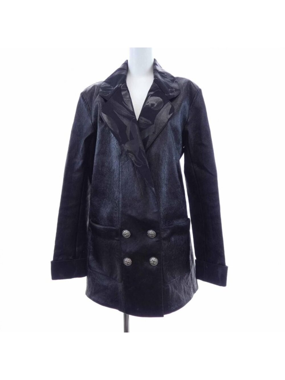 Chanel Leather Jacket Black